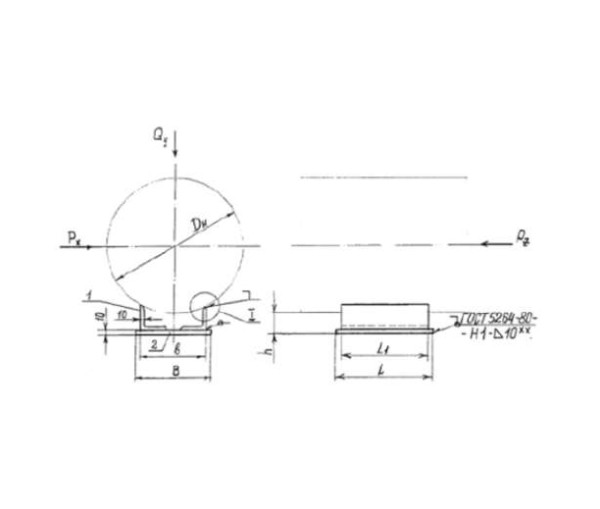 Опоры УП ОСТ 36-146-88 уголковые приварные в Тюмени