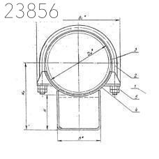 Опора скользящая диэлектрическая Т.17.19 426 мм