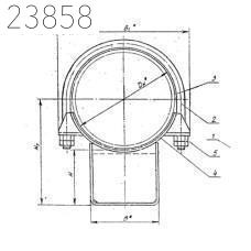 Опора скользящая диэлектрическая Т.17.21 426 мм