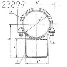 Опора скользящая диэлектрическая Т.18.04 219 мм