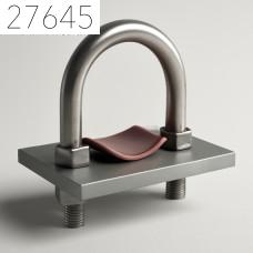 Опора скользящая и неподвижная с направляющим хомутом 108К-16 ОСТ 34-10-620-93