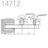 Опора А14Б 423.000-02 СБ 125х80 мм
