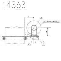 Опора А14Б 379.000-14 СБ 150 мм
