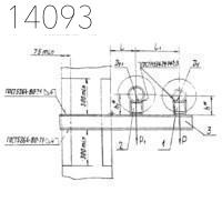 Опора А14Б 370.000-22 СБ 100 мм