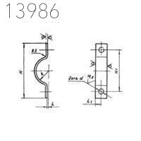 Опора А14Б 361.000-16 СБ 150х50 мм