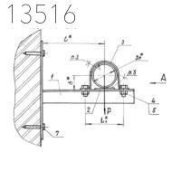 Опора А14Б 290.000 СБ 50 мм