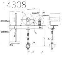 Опора А14Б 377.000-33 СБ 200 мм
