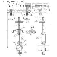 Опора А14Б 322.000-25 СБ 110 мм