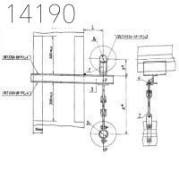 Опора А14Б 372.000-01 СБ 655 мм