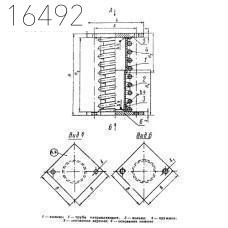 Блок пружинный для опор трубопроводов 196х266 мм ОСТ 108.275.69-80