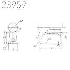 Опора скользящая Т13.07 89 мм