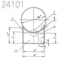 Опора скользящая Т.15.22 530 мм