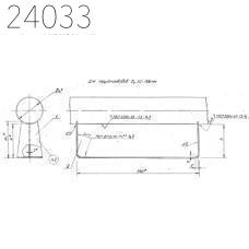 Опора скользящая Т.14.41 720 мм
